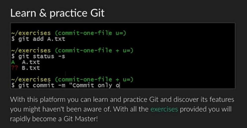 Git Exercises
